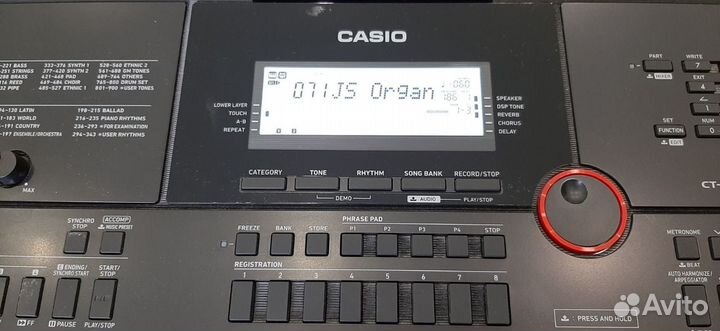 Синтезатор casio CT-X3000