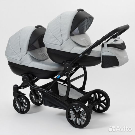 Коляска для двойни 3 в 1