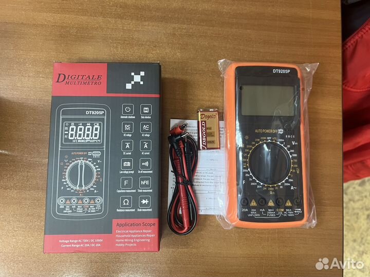 Мультиметр DT9205P