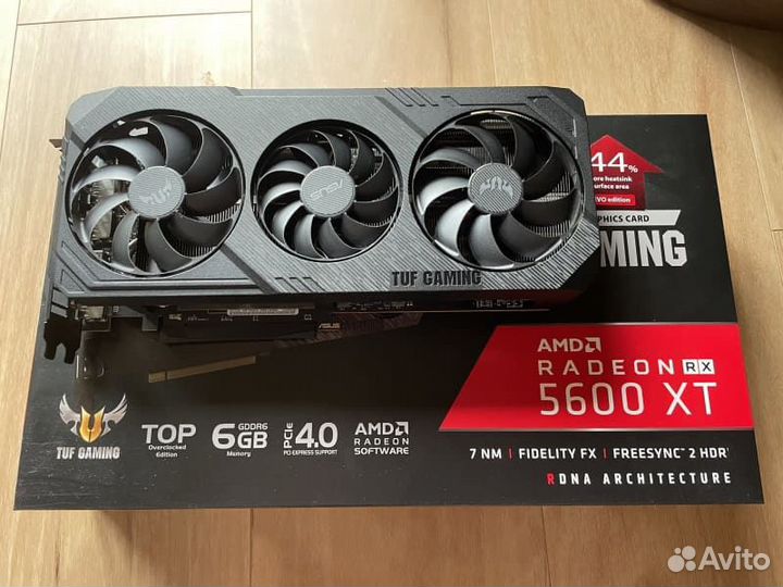 Видеокарты GTX 1660 super, RX 5600 XT