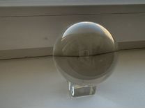 Стеклянный шар для фото