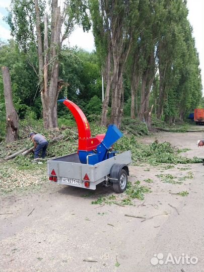 Услуги измельчение веток