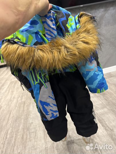Зимний костюм для мальчика 86 размер