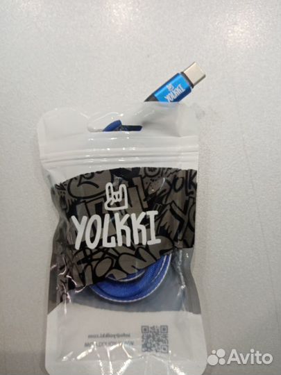 Кабель USB-type-C yolkki / max 2,1А. Гарантия