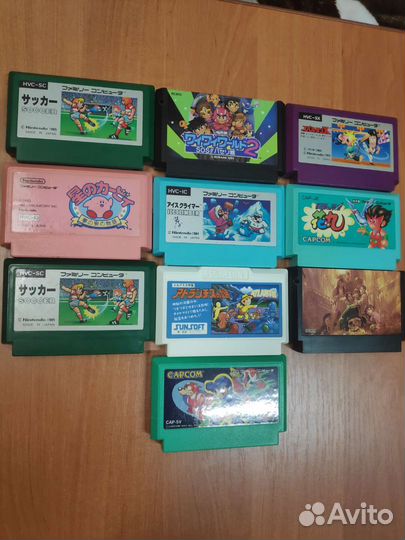 Картриджи Famicom