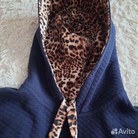Худи и платья леопардовые - 50-52 размер