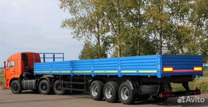 Услуги длинномера / Аренда длинномера / Полуприцеп