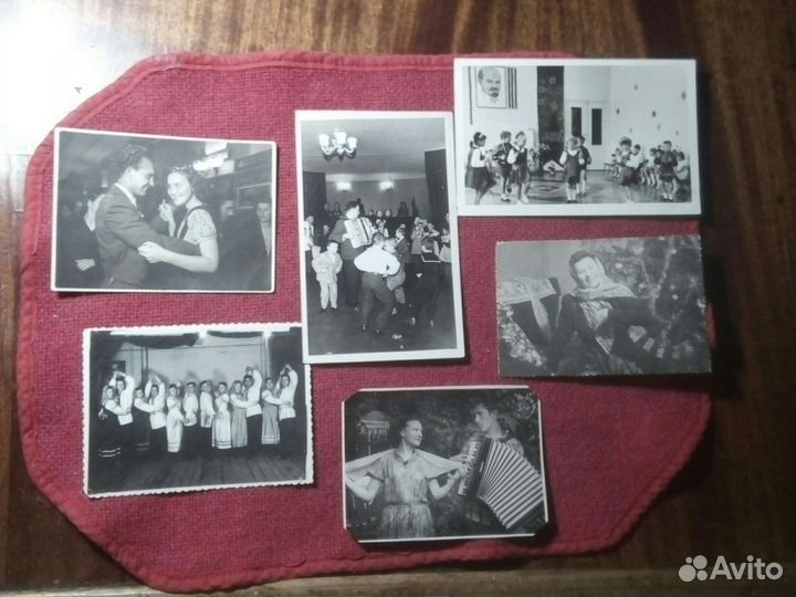 Фото (Танцуют все) 1940/50е.ссср/6шт набор