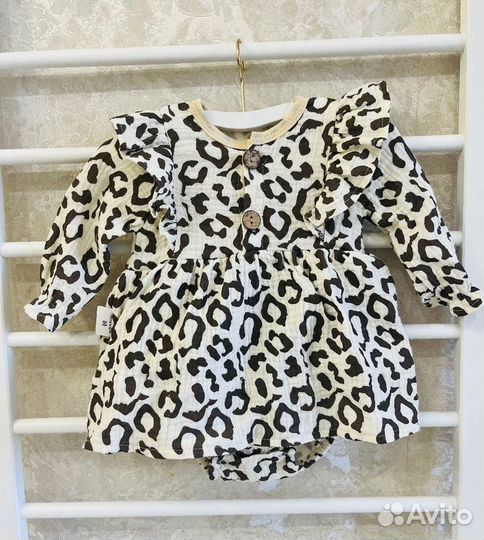 Боди платье на девочку