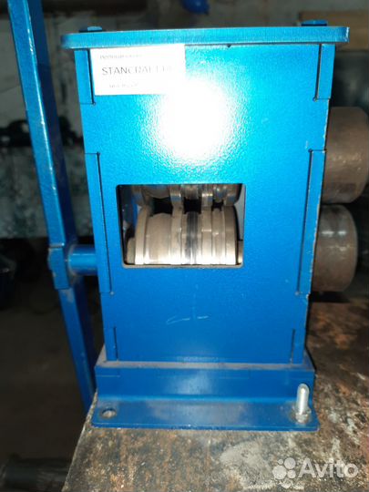 Станок для усиления и сплющивания профильной трубы