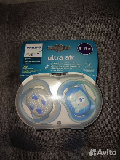 Пустышка avent 6 18