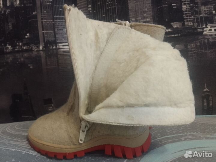 Валенки для девочки 23 размер