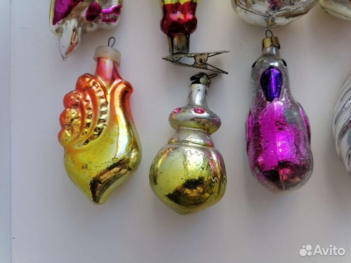 Елочные игрушки СССР