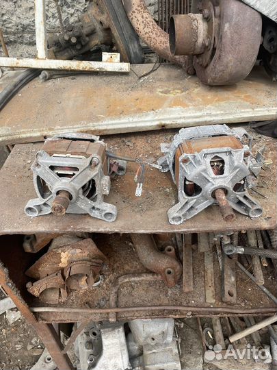 Электродвигатель со стирально машины и барабаны