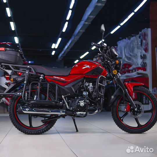 Мопед rockot alpha tourist M-12 красный