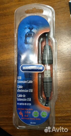 Usb удлинитель 2 м. Bandridge