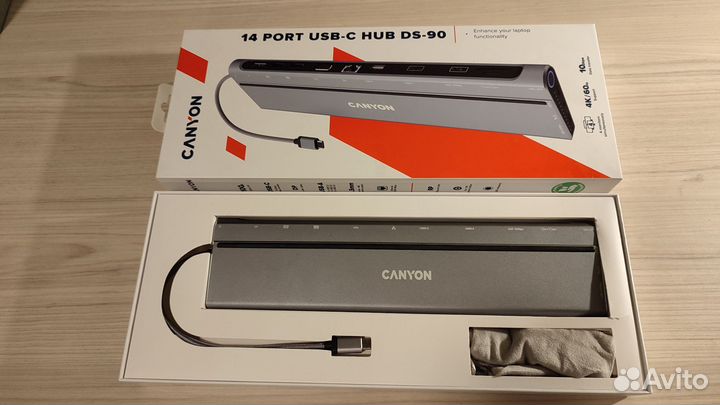 Док-станция canyon на 14 портов DS-90