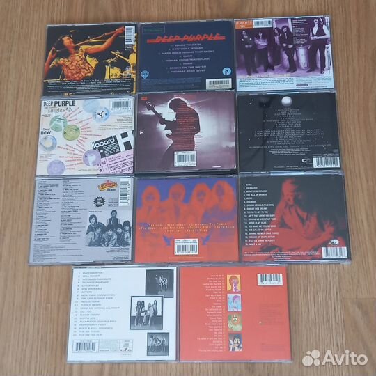 Cd диски фирменные Rock & Pop
