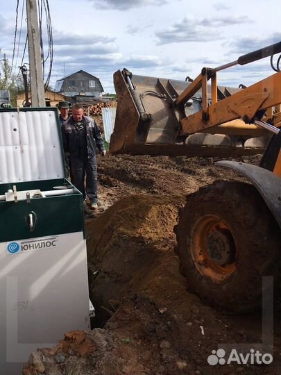 Автономная канализация под ключ за 1 день