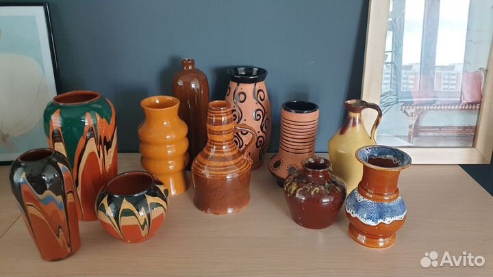 Вазы керамика ручной работы из разных стран