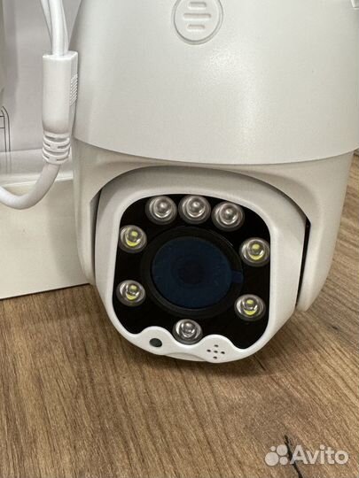 Беспроводная поворотная 4G камера видеонаблюдения