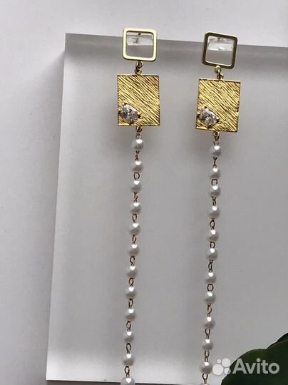 Серьги ручной работы