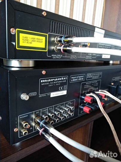 Marantz:Усилитель PM 65 и CD плеер 63 SE