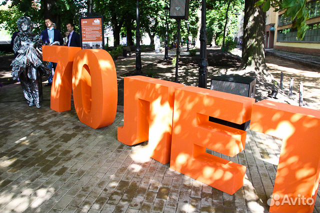 Изготовление рекламных вывесок букв из пенопласта