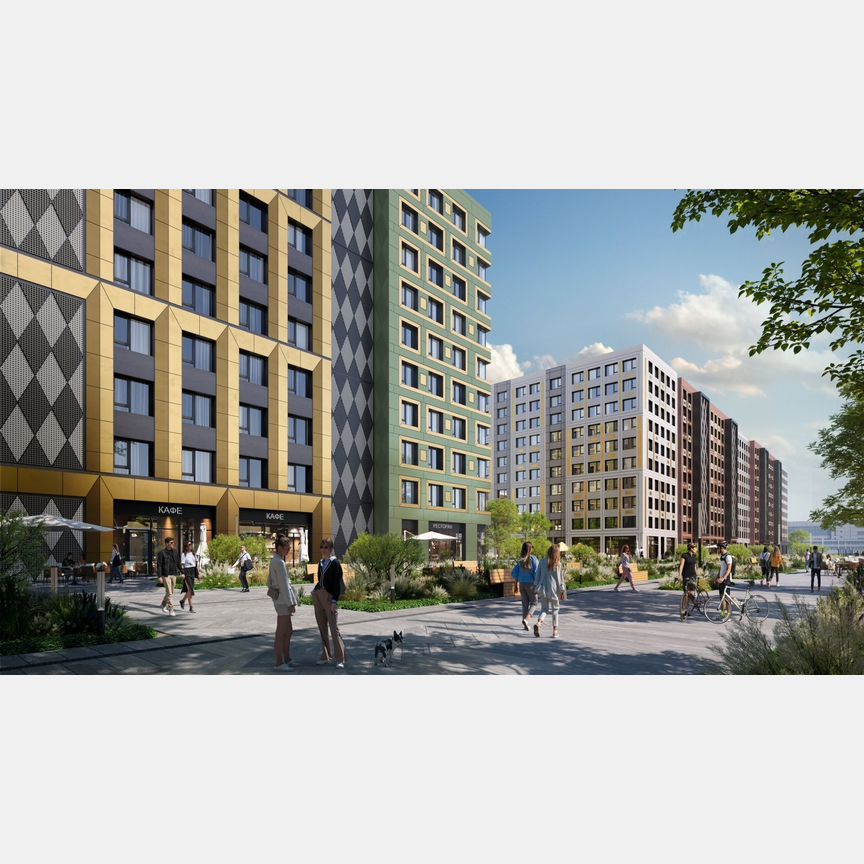 3-к. квартира, 85,9 м², 4/10 эт.