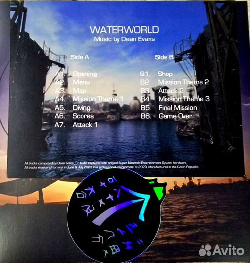 Waterworld OST snes LP Deluxe винил музыка игры