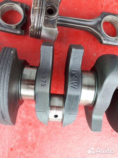 Бмв мотор М54 М52 М52ту коленвал Б23. Б25