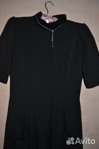 Вечернее черное платье