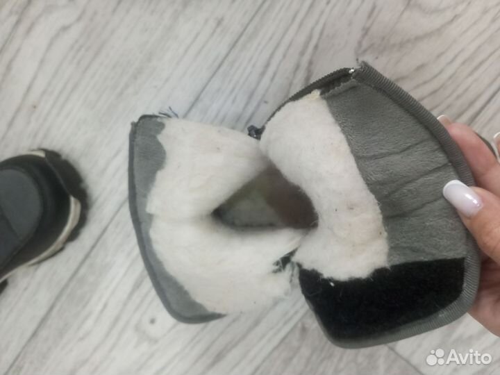 Зимние дутики детские