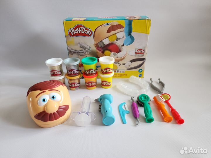 Play-doh Мистер зубастик с пластилином
