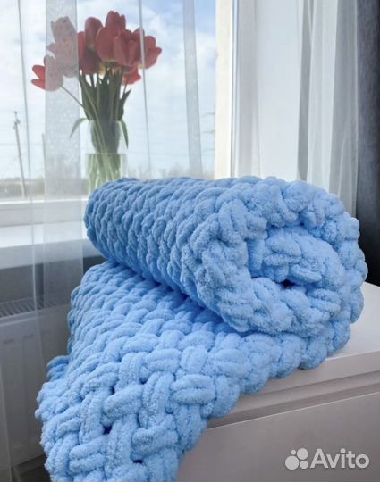 Плед детский плюшевый