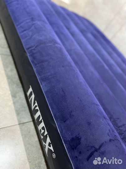Надувной матрас intex с насосом