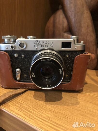 Плёночный фотоаппарат фэд-2