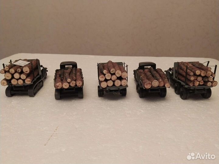 Модельки лесовозов 1:43 Конверсия