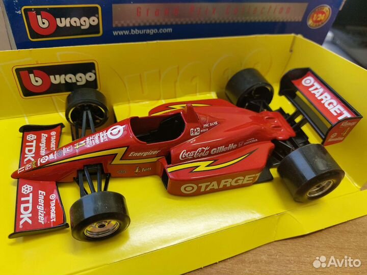 Модель болида гонок Laguna Seca 1:24