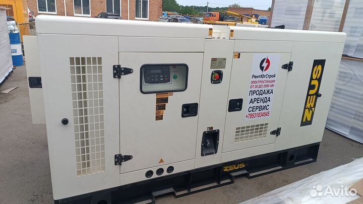 Дизельный генератор zeus AD80R 80 кВт