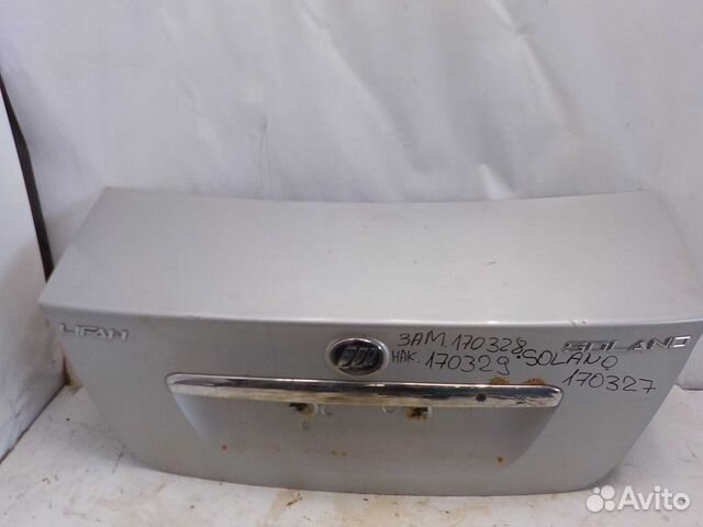 Крышка багажника Lifan Solano