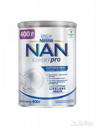 Смесь нан антирефлюкс