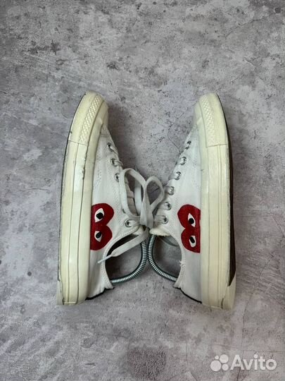 Кеды Converse play comme des garcons