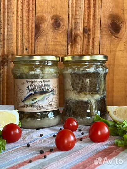 Треска с добавлением масла