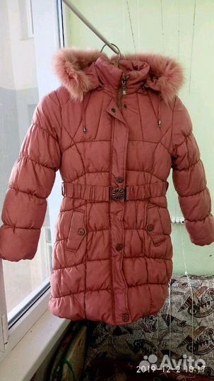 Пальто зимнее