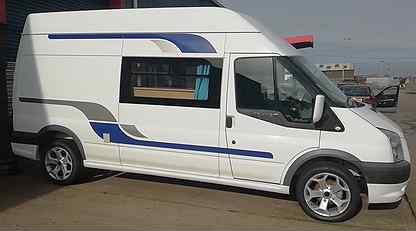 Пороги Ford Transit Sport Van средняя база