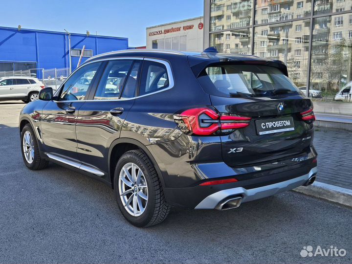 BMW X3 2.0 AT, 2021, 45 000 км