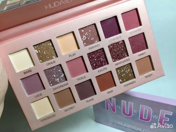 Тени для век Huda Beauty Nude Palette(2)