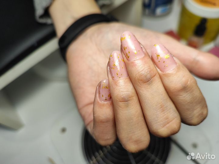 Маникюр, наращивание модели