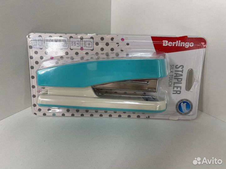 Степлер Berlingo Stapler Silk Touch